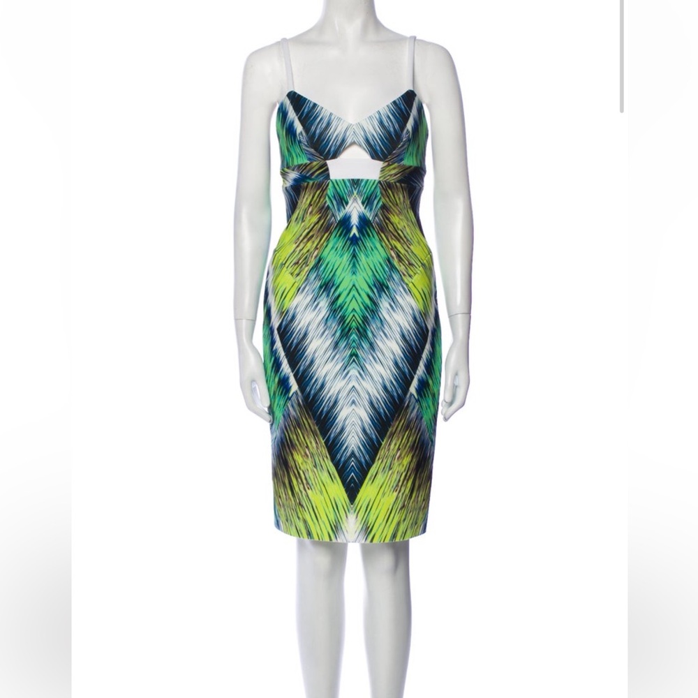 *Like New* Milly Dress w/ front cut-out Midi Dress Size 0